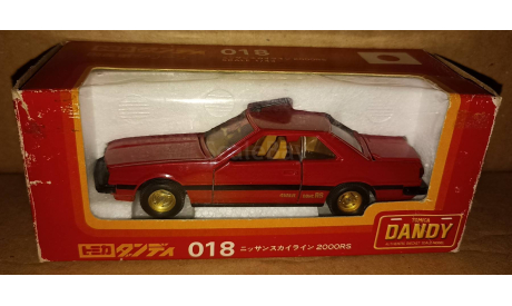 Nissan Skyline 2000RS, масштабная модель, Tomica Dandy, 1:43, 1/43