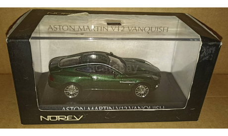 Aston Martin V12 Vanquish, масштабная модель, Norev, scale43