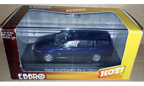 Honda Accord Wagon, масштабная модель, Ebbro, scale43