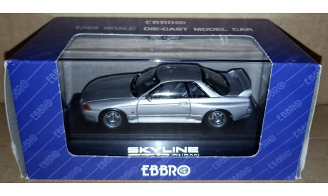 Nissan Skyline GT-R BNR32, масштабная модель, Ebbro, scale43