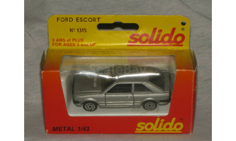 Ford Escort, масштабная модель, Solido, scale43