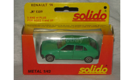 Renault 14, масштабная модель, Solido, scale43