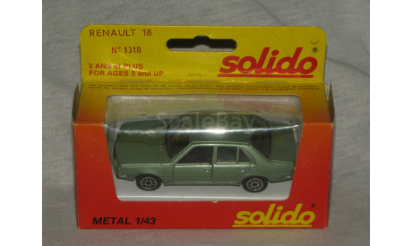 Renault 18, масштабная модель, Solido, scale43