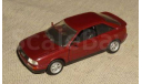 Audi Coupe quattro B3 B4 бордовый, масштабная модель, Schabak, scale43