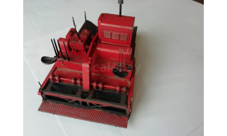 Асфальтоукладчик Д-150А, масштабная модель трактора, UMI, 1:43, 1/43