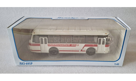 Автобус ЛАЗ-695Р ’Спорткомитет СССР’ (СовА), масштабная модель, scale43, Советский Автобус