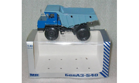 БелАЗ-540А самосвал (MD models), масштабная модель, 1:43, 1/43