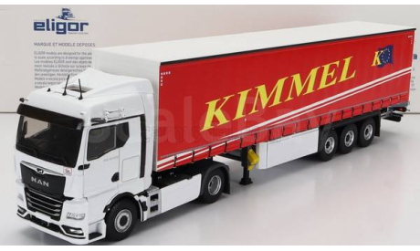 MAN TGX 18.470 Kimmel Transport - 2020, масштабная модель, Eligor, scale43