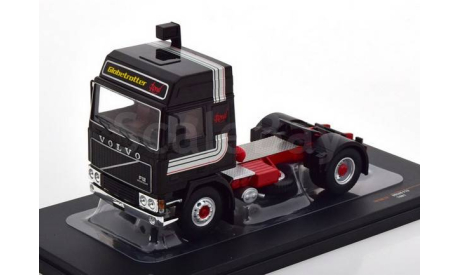 Volvo F12 (седельный тягач) - 1981 - Black/Red/Silver, масштабная модель, IXO, scale43