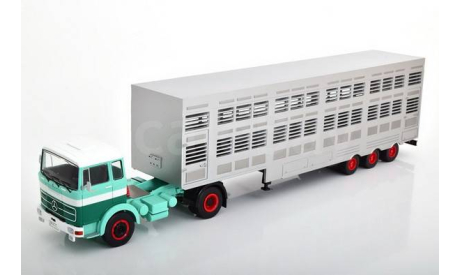 Mercedes-Benz LPS 1632 Livestock transporter, масштабная модель, IXO, scale43