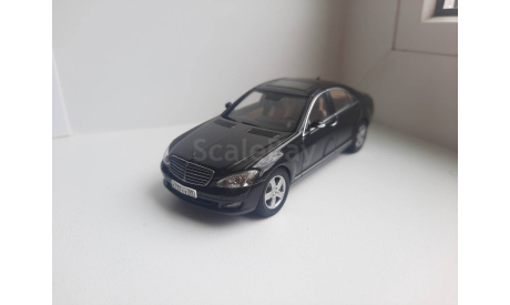 S500 W221 SWB 2005, масштабная модель, Mercedes-Benz, Autoart, scale43