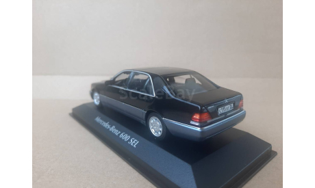 Mersedes-Benz 600 SEL (W140) - 1991, масштабная модель, Mercedes-Benz, Maxichamps, 1:43, 1/43