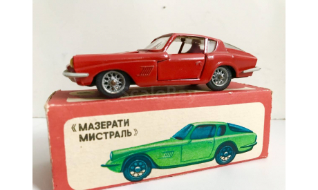 Maserati Mistral купе 1/43, масштабная модель, Прогресс, 1:43