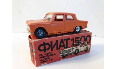 Fiat 1500, масштабная модель, Кругозор, scale43