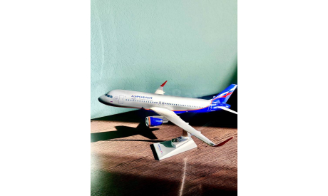 Самолет А-320 в современной окраске «Аэрофлот. Г. Жуков» 1:100., масштабные модели авиации, Airbus, Арсенал, 1/100