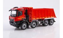 KAMAZ-65951 самосвал, красный, масштабная модель, ПАО КАМАЗ, scale43