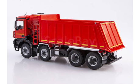 KAMAZ-65951 самосвал, красный, масштабная модель, ПАО КАМАЗ, scale43