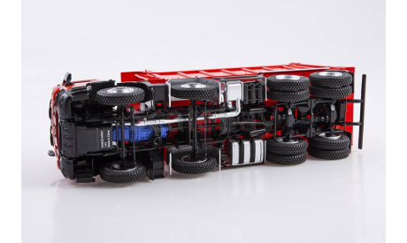 KAMAZ-65951 самосвал, красный, масштабная модель, ПАО КАМАЗ, scale43