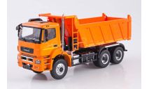 KAMAZ-65802-87 (S5) самосвал, оранжевый, масштабная модель, Автоистория (АИСТ), scale43, КамАЗ