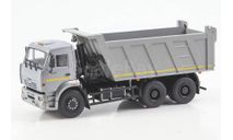 КАМАЗ-6520 самосвал, серый, масштабная модель, ПАО КАМАЗ, scale43