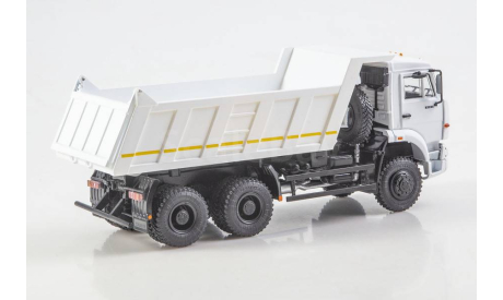 KAMAZ-6522 самосвал, белый, масштабная модель, ПАО КАМАЗ, scale43