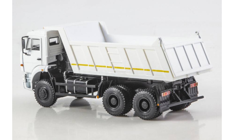 KAMAZ-6522 самосвал, белый, масштабная модель, ПАО КАМАЗ, scale43
