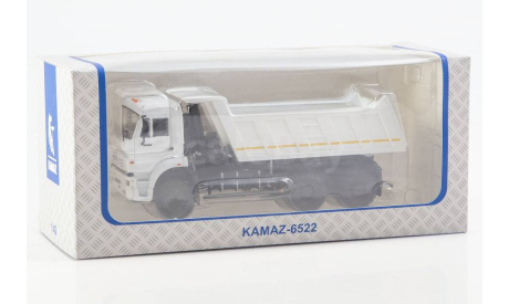 KAMAZ-6522 самосвал, белый, масштабная модель, ПАО КАМАЗ, scale43