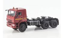 KAMAZ-65225 (рестайлинг) седельный тягач, бордовый, масштабная модель, ПАО КАМАЗ, scale43