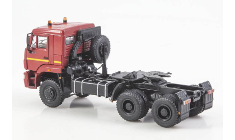 KAMAZ-65225 (рестайлинг) седельный тягач, бордовый, масштабная модель, ПАО КАМАЗ, scale43
