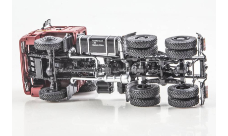 KAMAZ-65225 (рестайлинг) седельный тягач, бордовый, масштабная модель, ПАО КАМАЗ, scale43