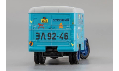 Горький КИ-51 фургон Подарки детям, масштабная модель, DiP Models, scale43, ГАЗ