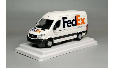 MERCEDES-BENZ Sprinter FedEx, white, масштабная модель, Eligor, scale43