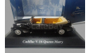 Caddillac Limousine V-16 Queen Mary, H. Truman 1948, черный, масштабная модель