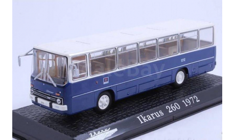 IKARUS 260 - 1972, синий/белый, масштабная модель, 1:72, 1/72, Atlas