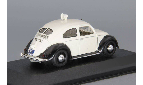 VOLKSWAGEN 1200 Export ’Politie Netherlands’ (1951), white / black, масштабная модель, Minichamps, scale43
