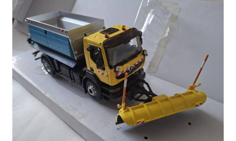 Renault Kerax 2008 Снегоуборщик, масштабная модель, Norev, scale43