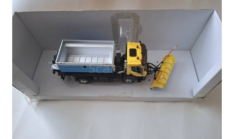 Renault Kerax 2008 Снегоуборщик, масштабная модель, Norev, scale43