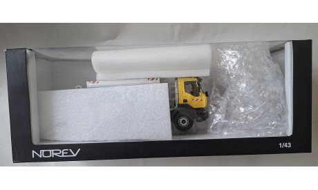 Renault Kerax 2008 Снегоуборщик, масштабная модель, Norev, scale43