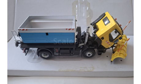 Renault Kerax 2008 Снегоуборщик, масштабная модель, Norev, scale43