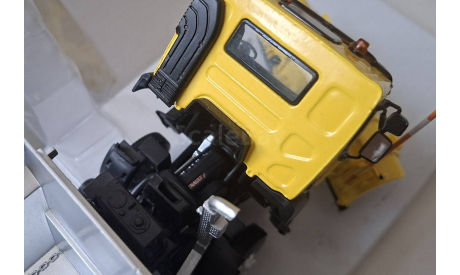 Renault Kerax 2008 Снегоуборщик, масштабная модель, Norev, scale43