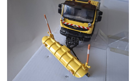 Renault Kerax 2008 Снегоуборщик, масштабная модель, Norev, scale43