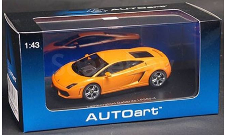 LAMBORGHINI Gallardo LP560-4, orange, масштабная модель, Autoart, scale43