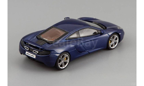 McLaren MP4-12C 2011 (metallic blue), масштабная модель, Autoart, scale43