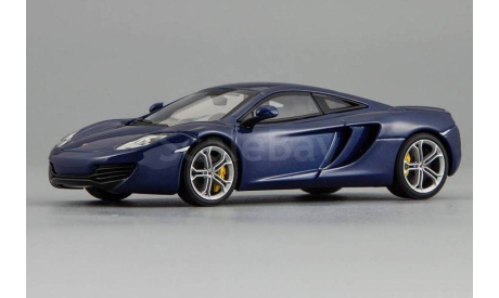 McLaren MP4-12C 2011 (metallic blue), масштабная модель, Autoart, scale43