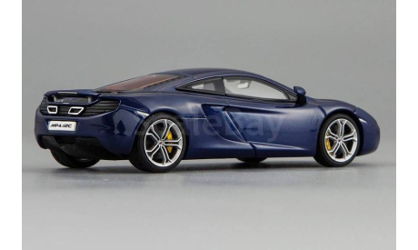 McLaren MP4-12C 2011 (metallic blue), масштабная модель, Autoart, scale43