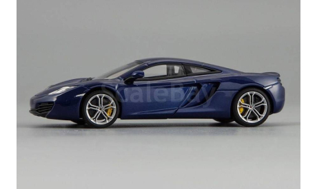 McLaren MP4-12C 2011 (metallic blue), масштабная модель, Autoart, scale43