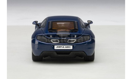 McLaren MP4-12C 2011 (metallic blue), масштабная модель, Autoart, scale43