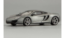 McLAREN MP4-12C 2011, metallic silver, масштабная модель, Autoart, scale43