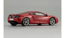 McLAREN MP4-12C (2011), metallic red, масштабная модель, Autoart, scale43