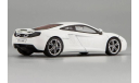 McLAREN MP4-12C (2011), white, масштабная модель, Autoart, scale43